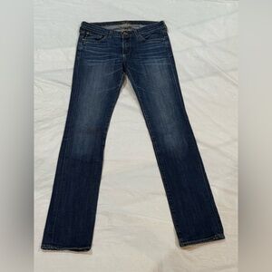 290 Big Star 'KATE' Mid-Rise Straight Leg Denim Jeans